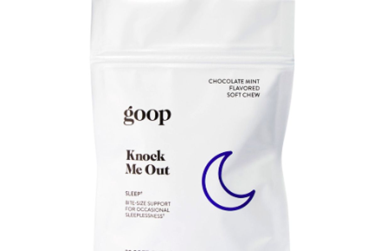 goop wellness knock me out