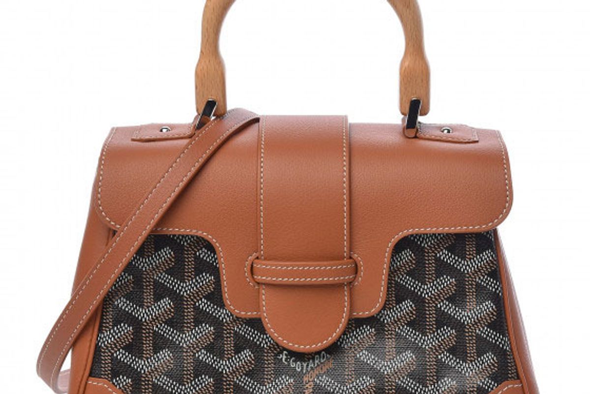 goyard goyardine mini saigon bag