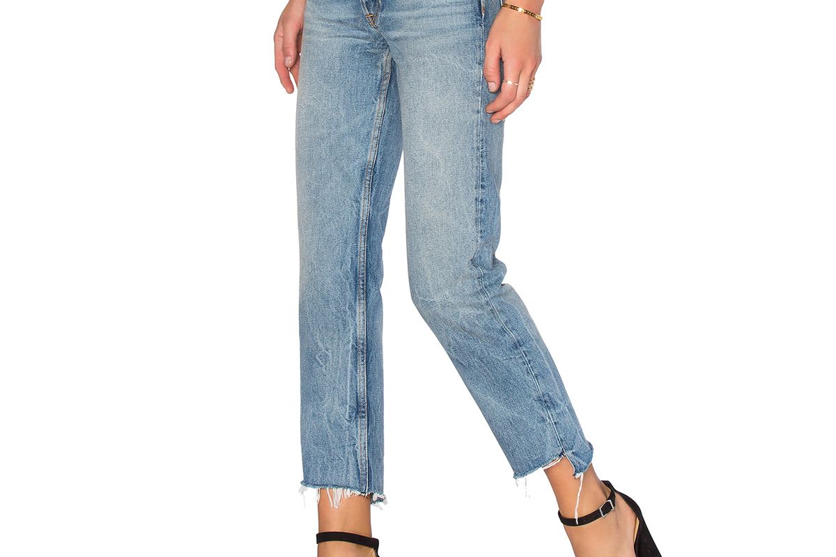 grlfrnd helena high rise straight jean