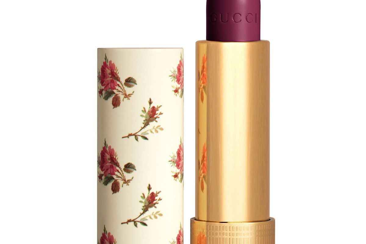 gucci 603 marina violet rouge a levres voile lipstick