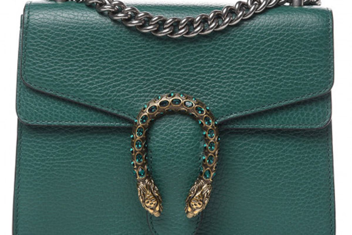 gucci calfskin mini dionysus shoulder bag emerald