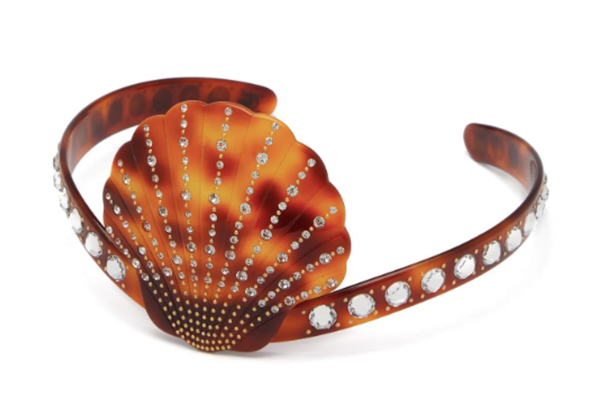 gucci crystal embellished headband