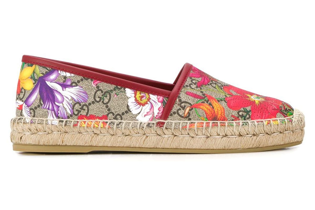 gucci gg flora espadrilles