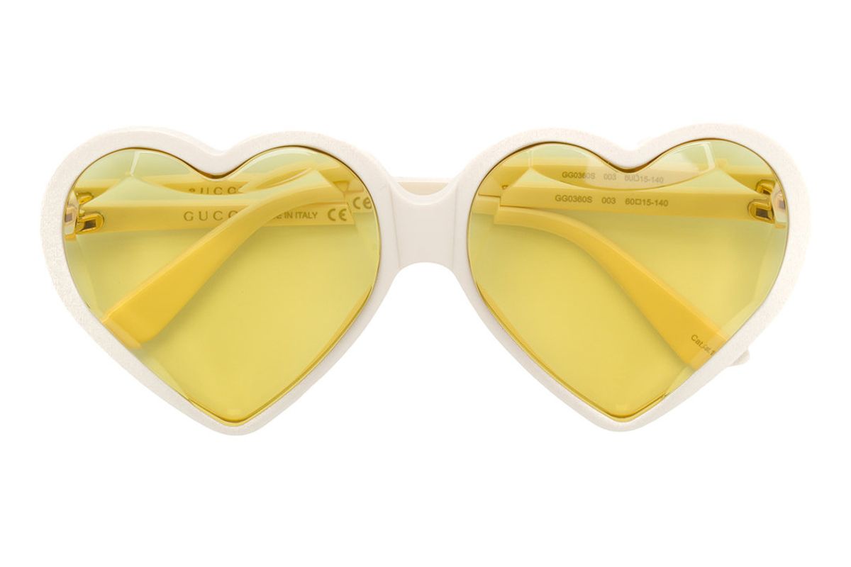 gucci heart sunglasses