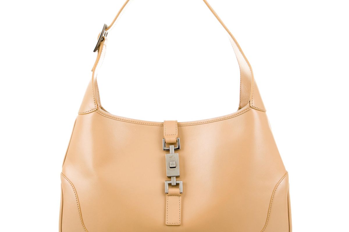 gucci leather jackie hobo