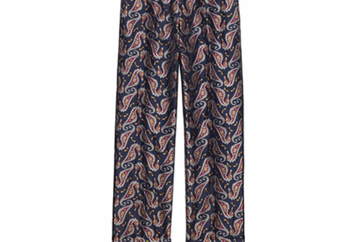 Seahorse Jacquard Evening Pant