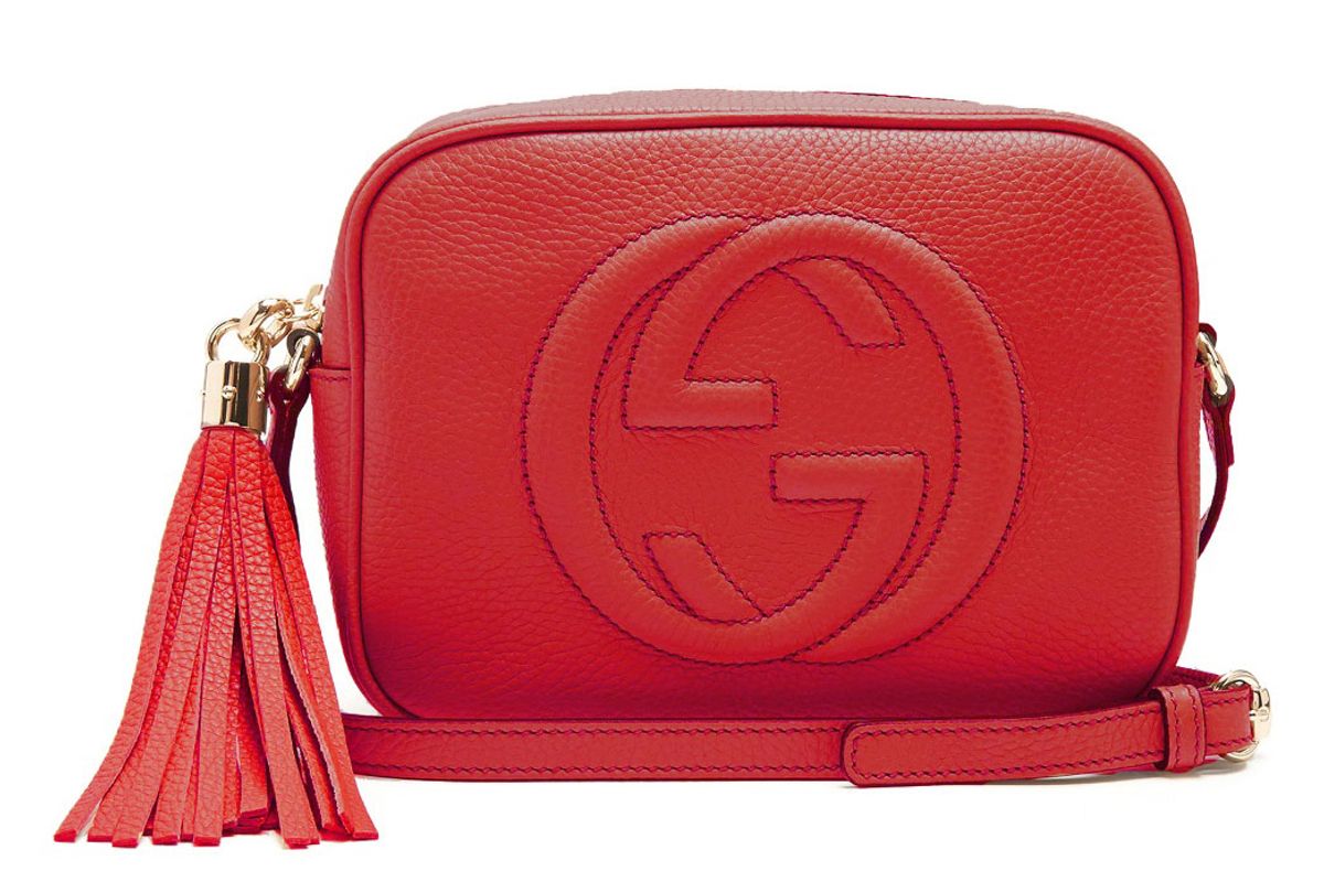 Soho Grained-Leather Cross-Body Bag