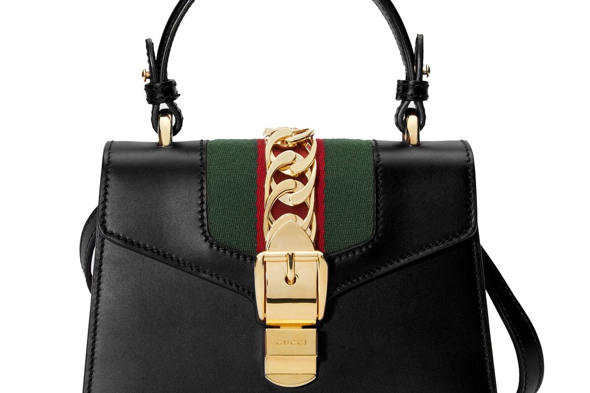 gucci sylvie leather mini bag