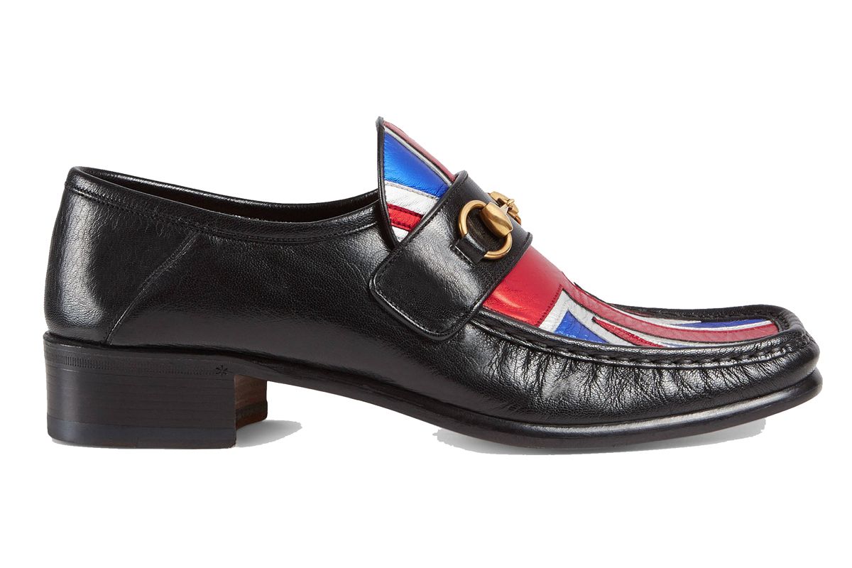 Union Jack Horsebit Leather Loafer