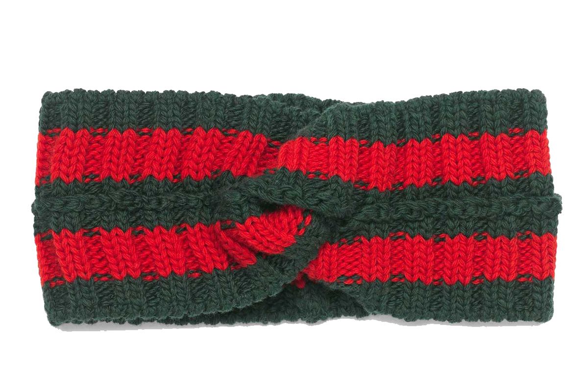 gucci wool web headband