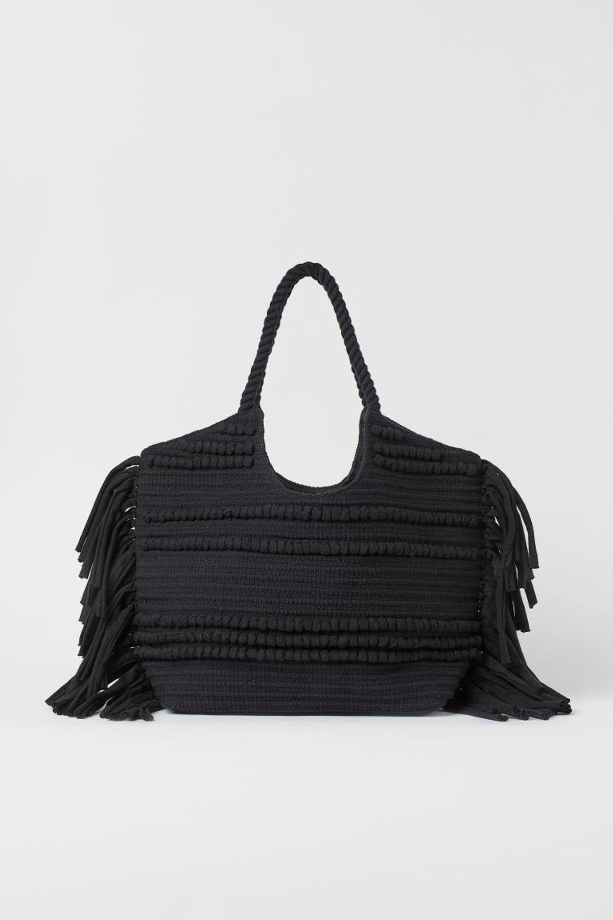 h and m fringed shopper