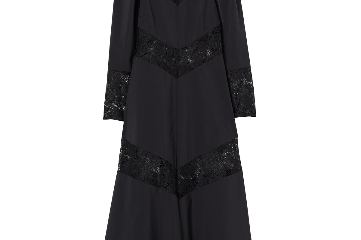 h&m lace trimmed dress