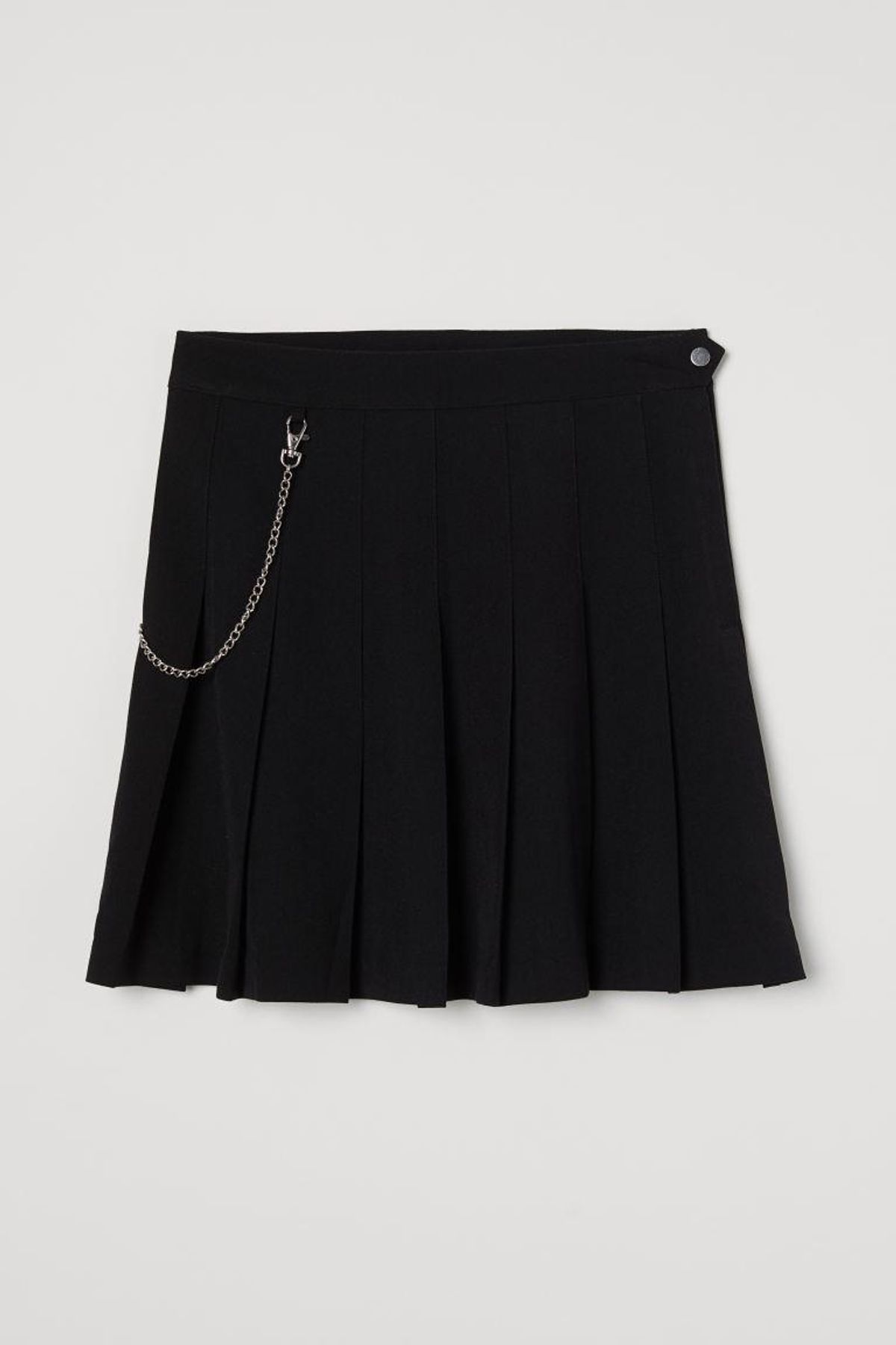 h&m pleated skirt