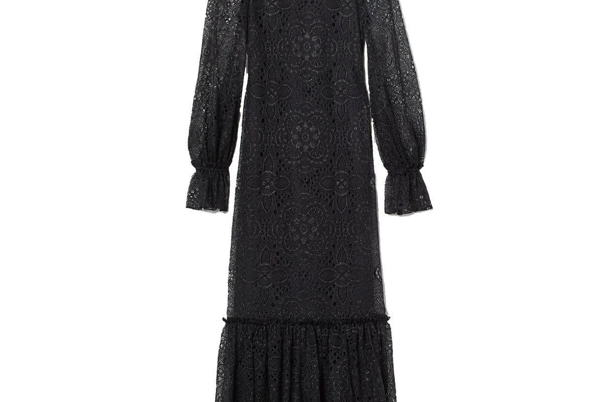 h&m x the vampire's wife long lace dress
