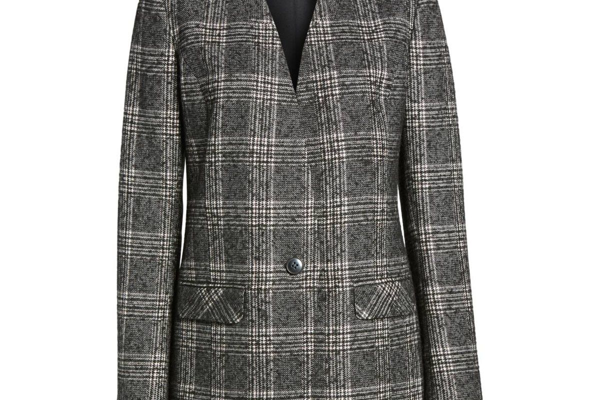 Glen Plaid Jacket