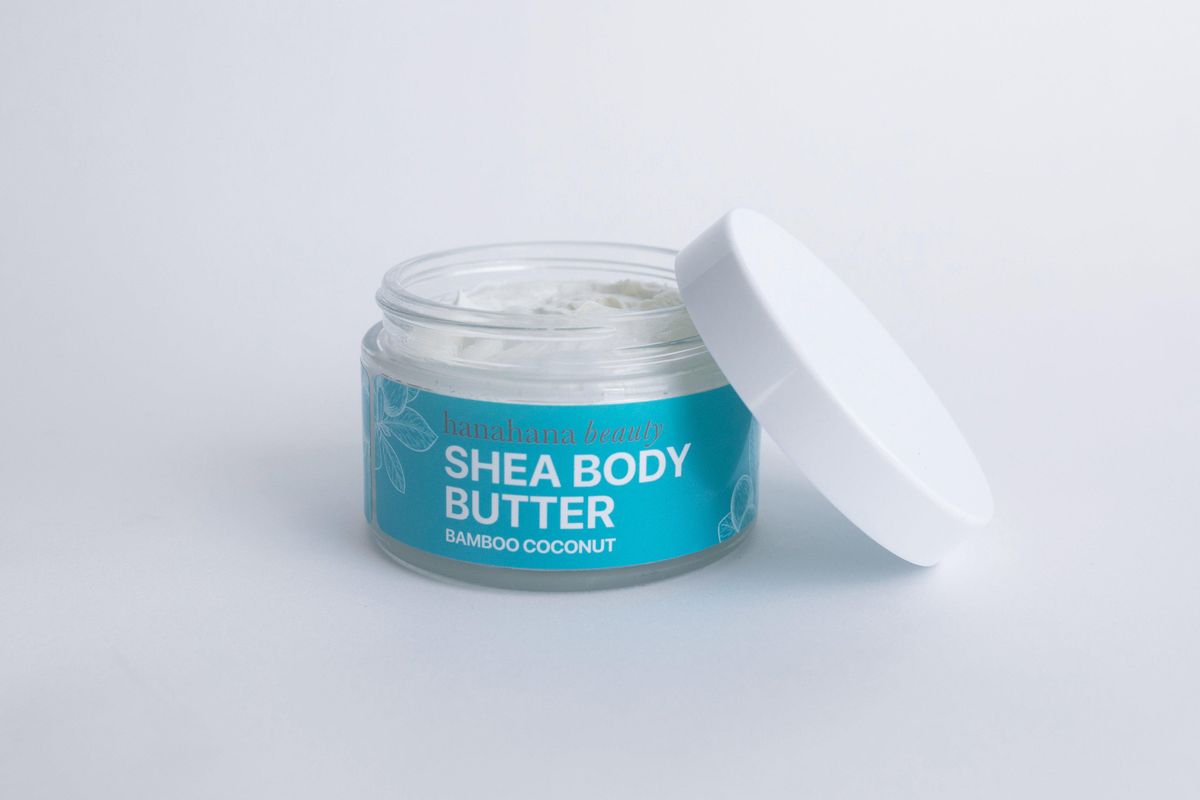 hanahana beauty bamboo coconut body butter