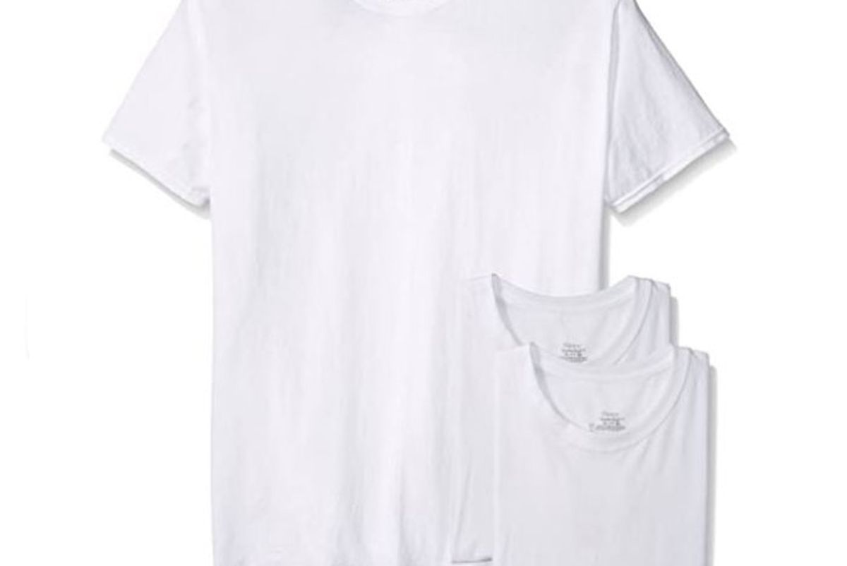 hanes mens 3 pack crew neck t shirts