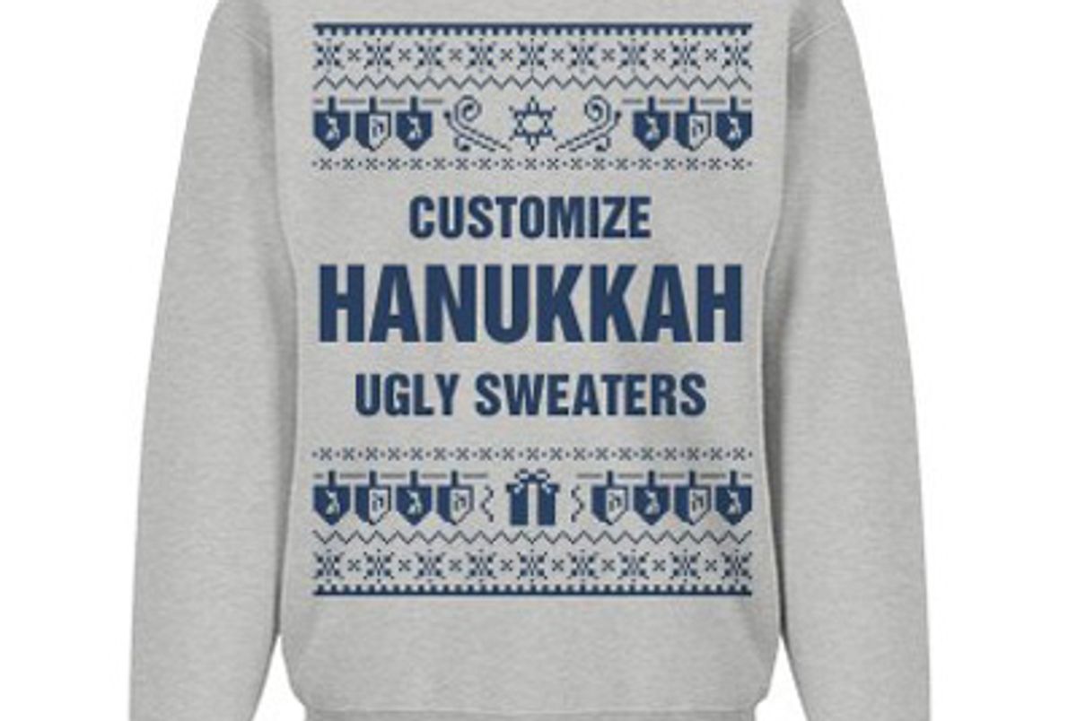 Custom Hanukkah Sweaters