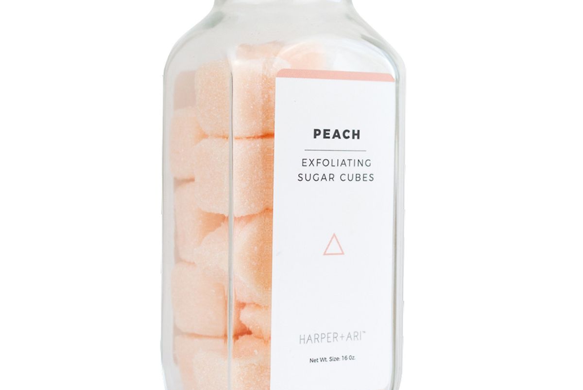 Peach Sugar Cubes