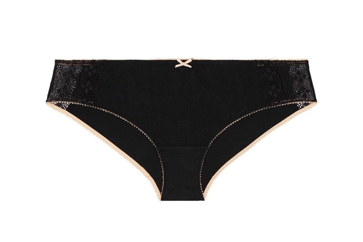 heidi klum new geometric lace hipster brief