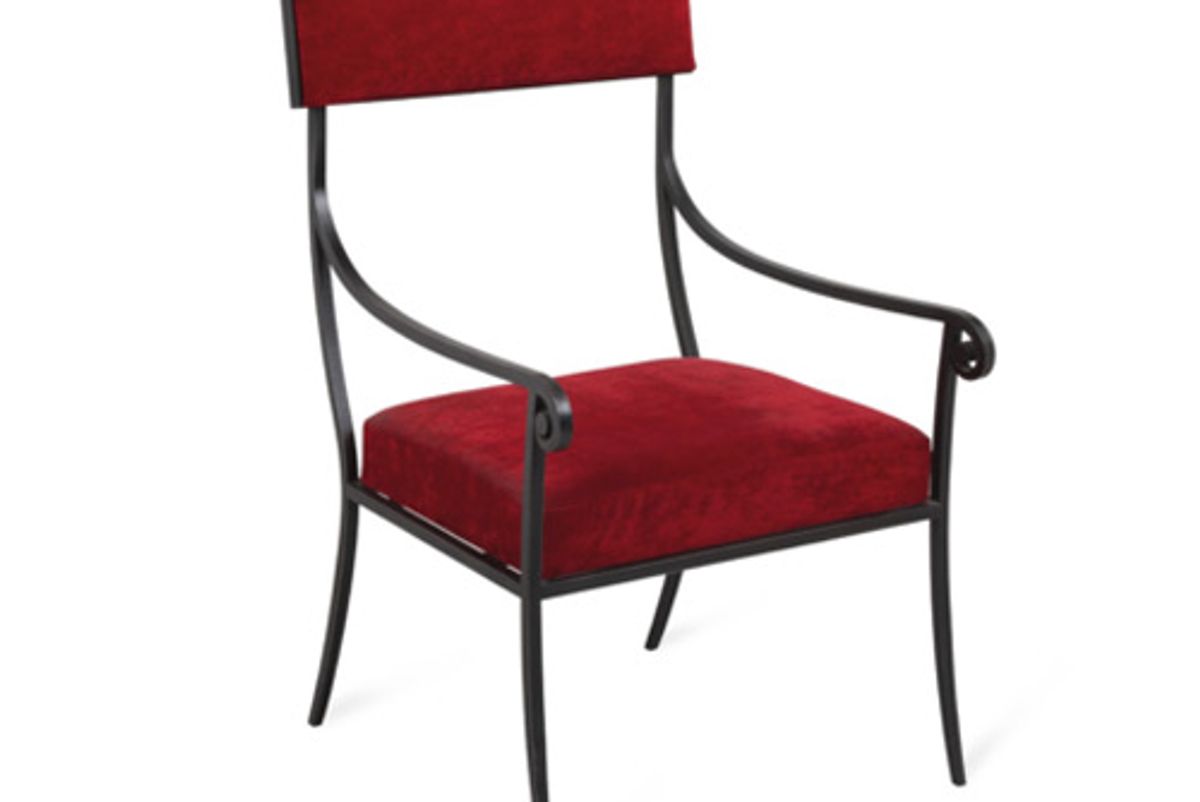 henri pouenat arcade armchair