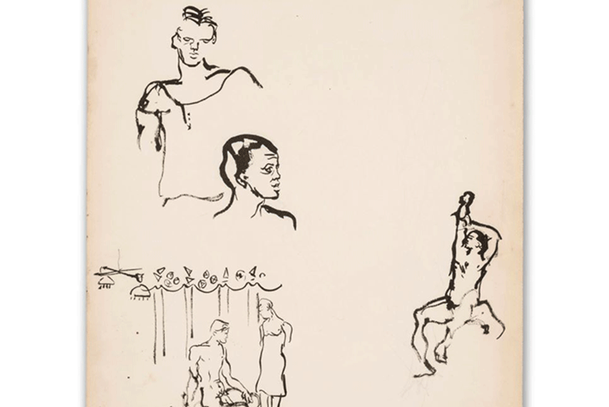 henry miller christian berard figures studies