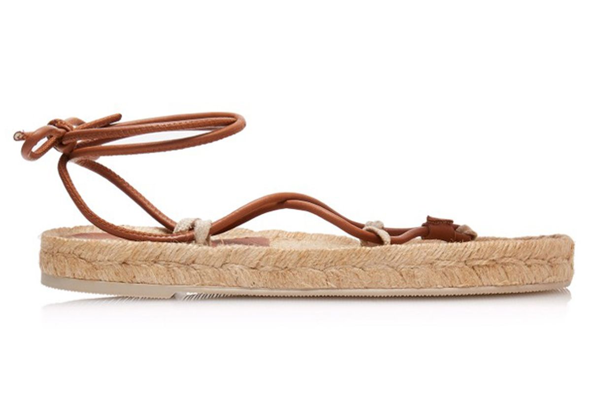 herau atada leather espadrille sandals