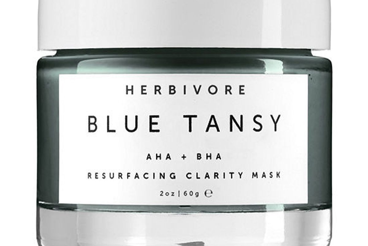 herbivore blue tansy resurfacing clarity mask