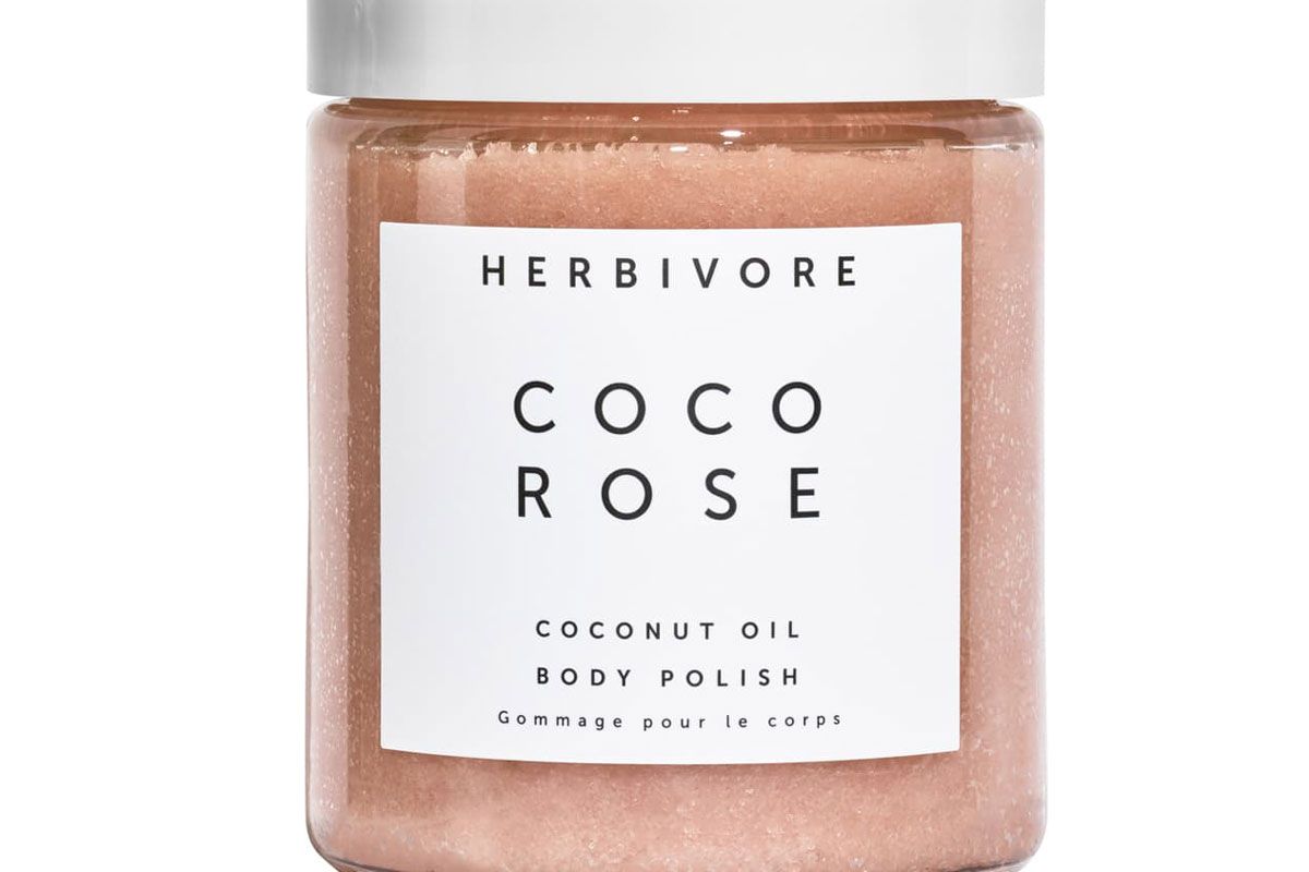 herbivore botanicals coco rose coconut oil body polish