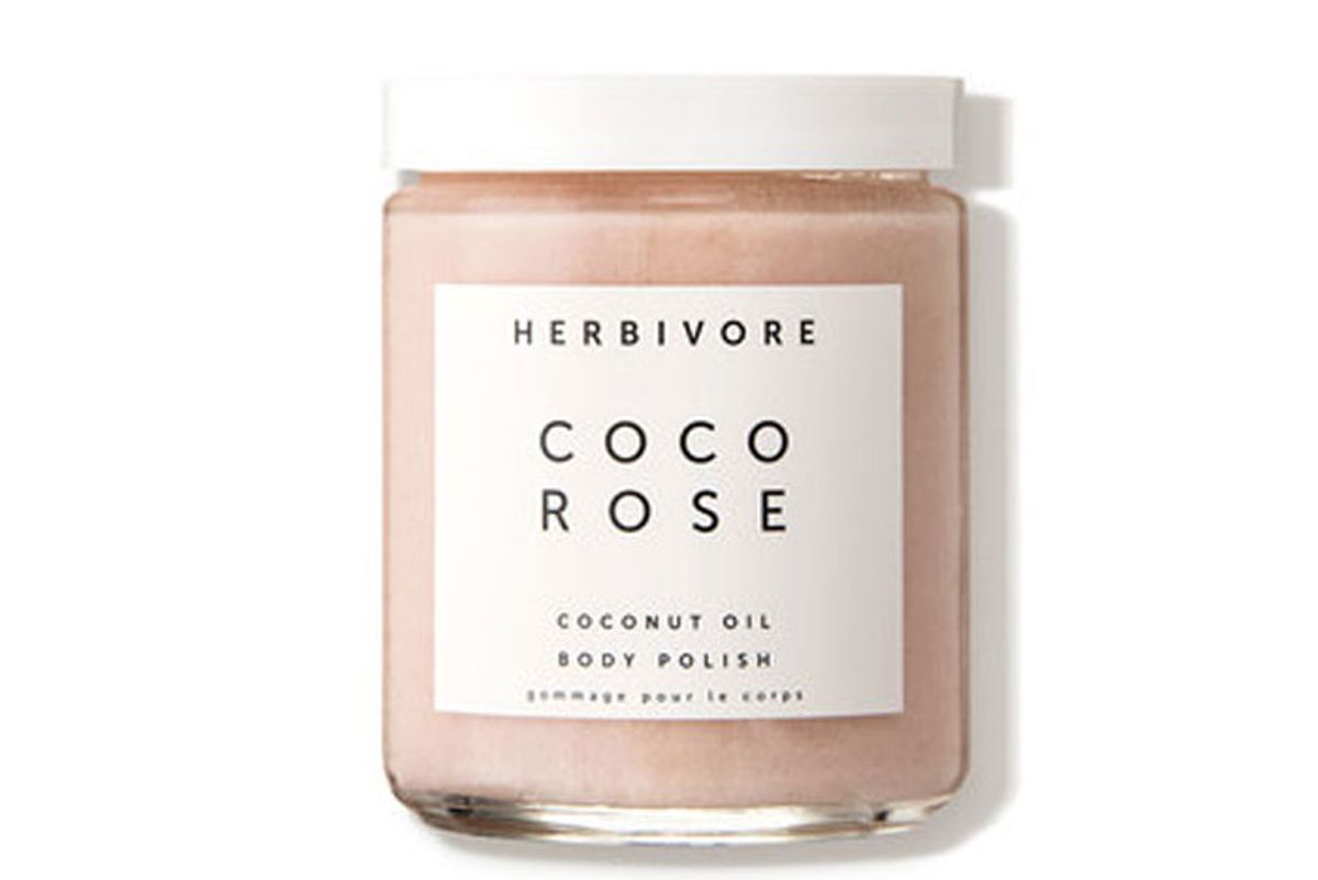 herbivore coco rose exfoliating body scrub