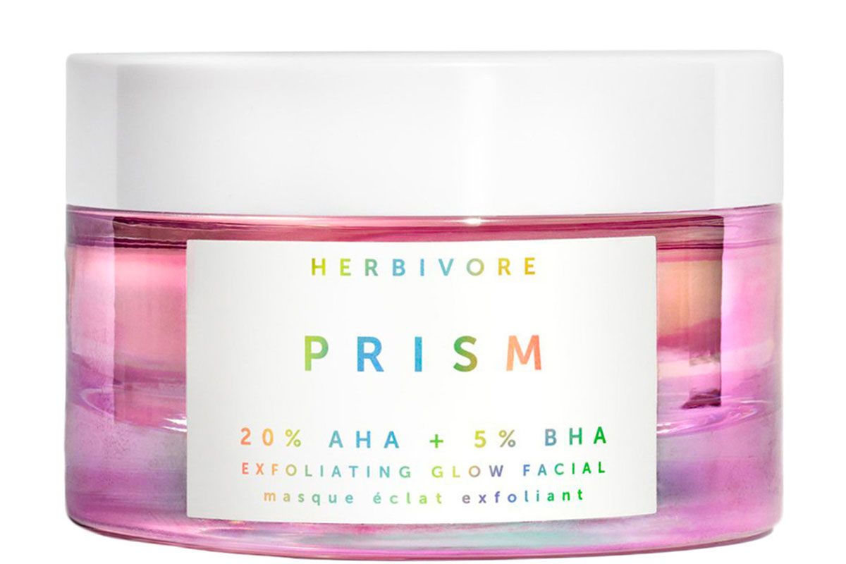 herbivore prism 20 aha 5 bha exfoliating glow facial