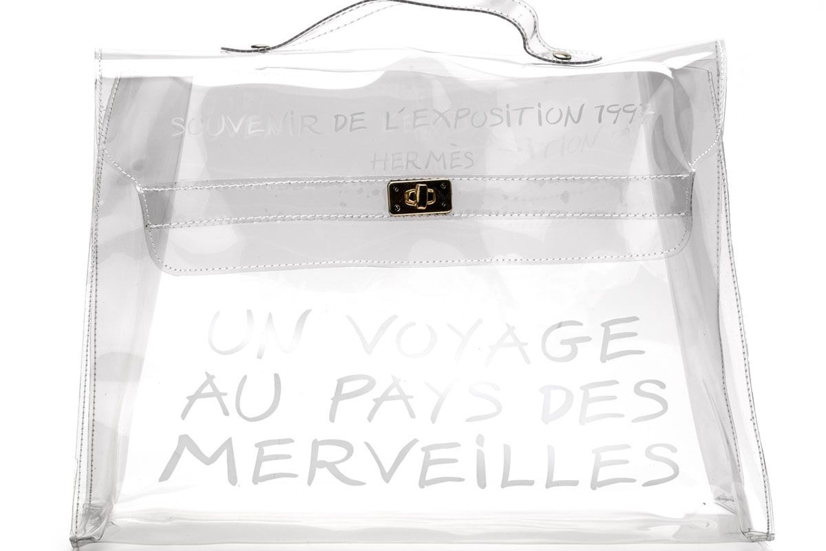 hermes vintage 1997 souvenier de l’exposition kelly bag