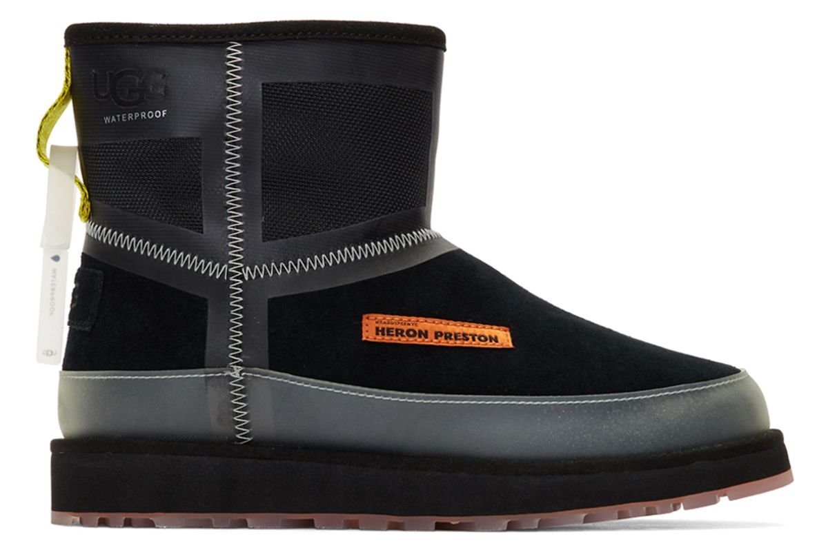 heron preston black ugg edition urban tech boots