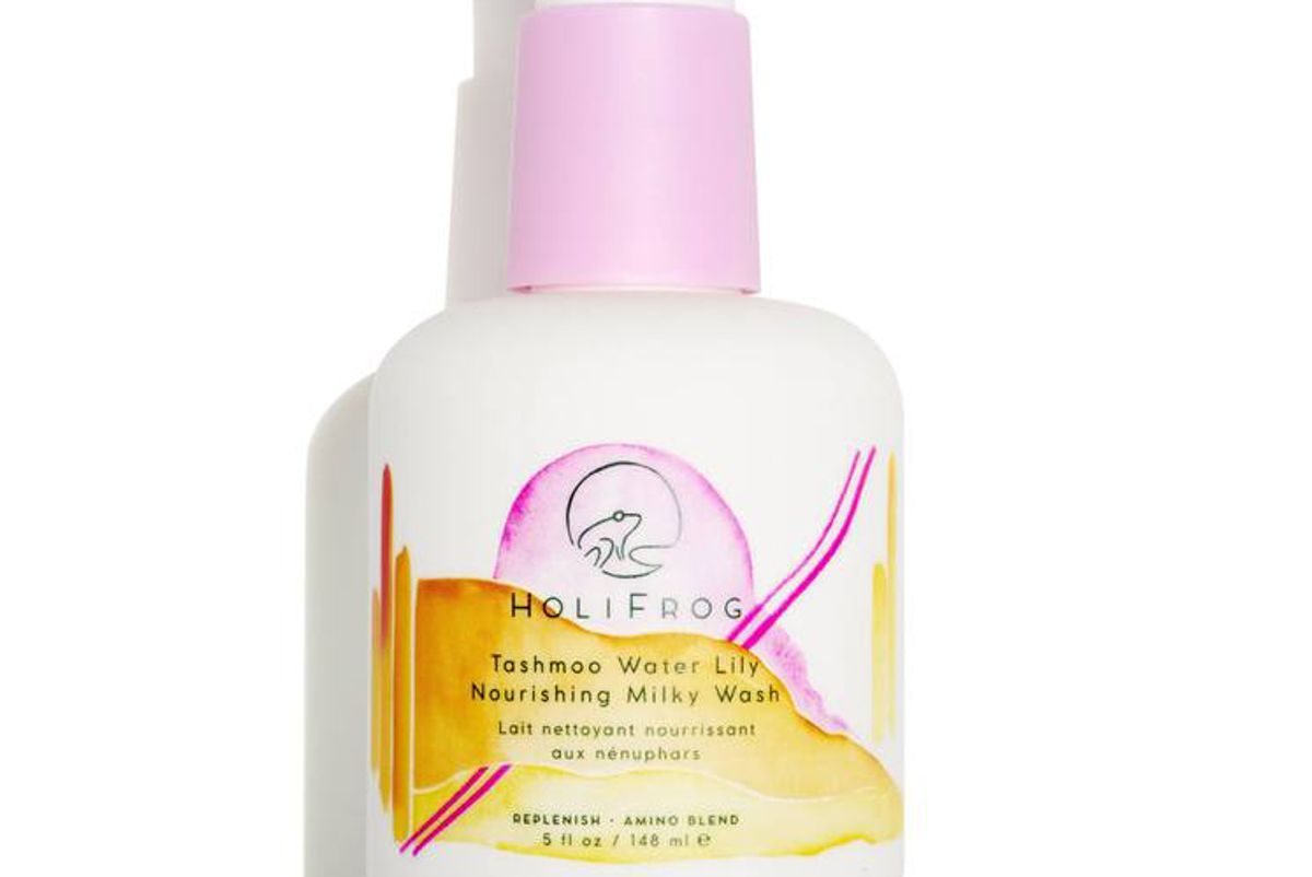 holifrog tashmoo water lily nourishing milky wash