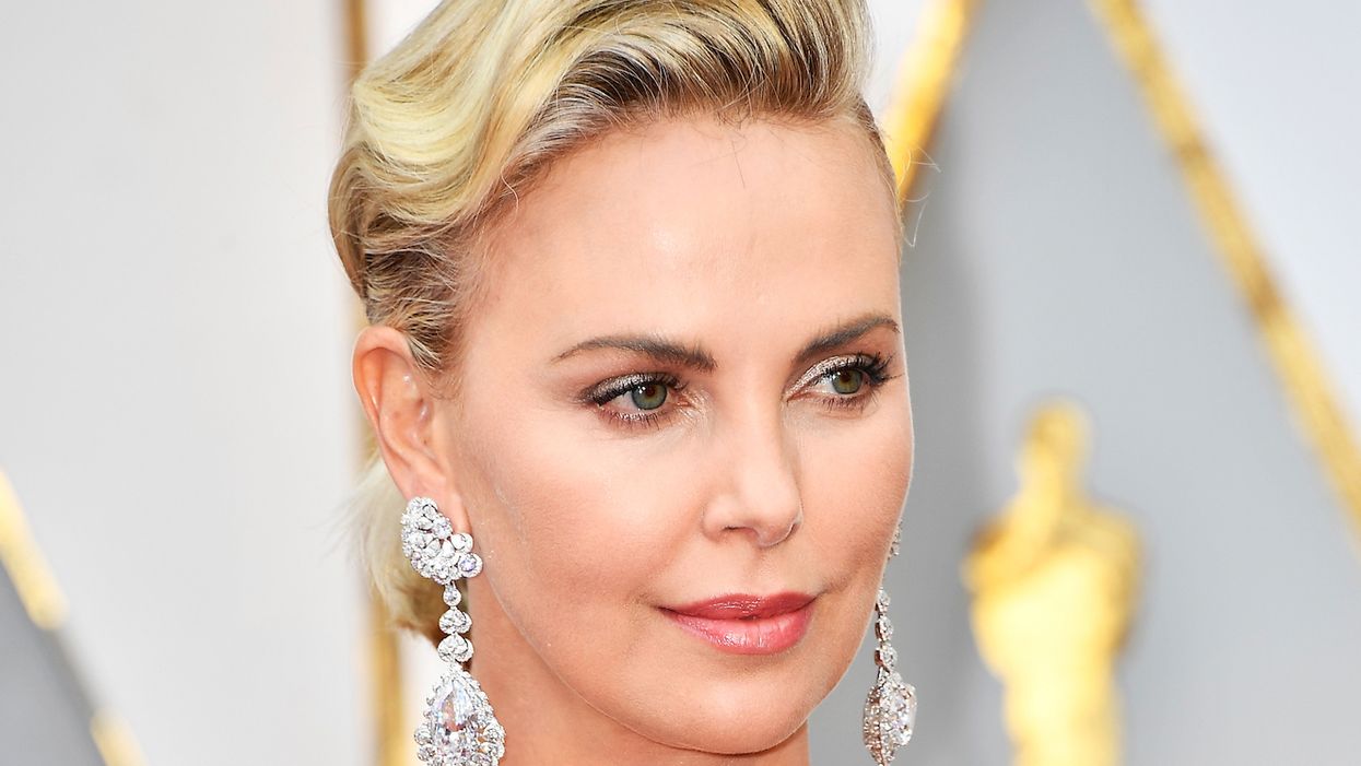 Holy Sh*t, Charlize Theron’s Oscars Earrings Are Insane