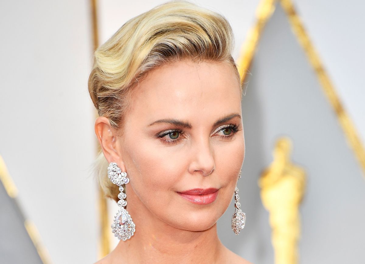 Holy Sh*t, Charlize Theron’s Oscars Earrings Are Insane