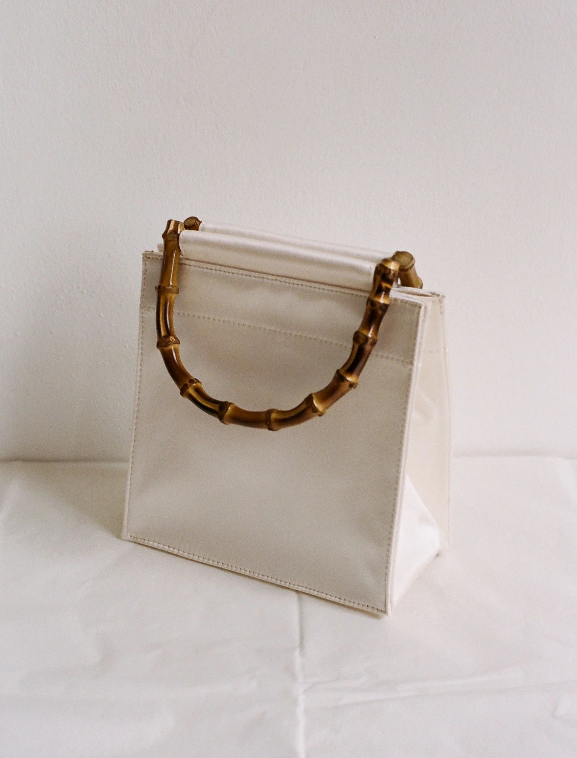Home of Hai  Bamboo Bag Ivory