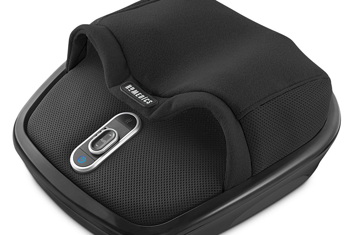 homedics shiatsu air max foot massager with heat