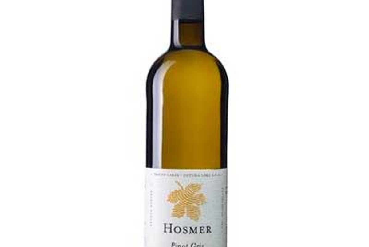 hosmer estate winery pinot gris 2017