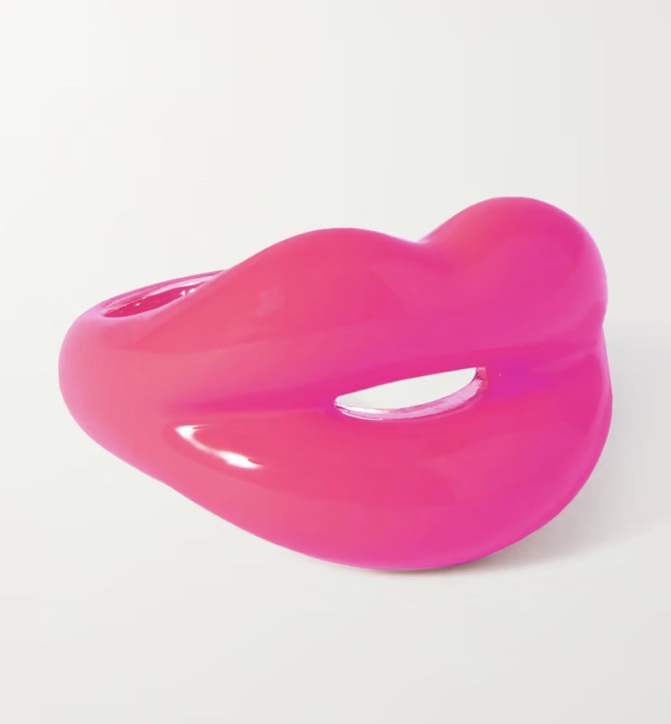 Hotlips by Solange Fuchsia Neon Ring