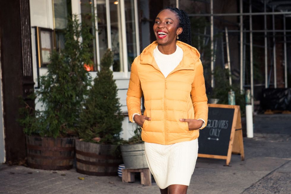how to stylishly dress for cold weather