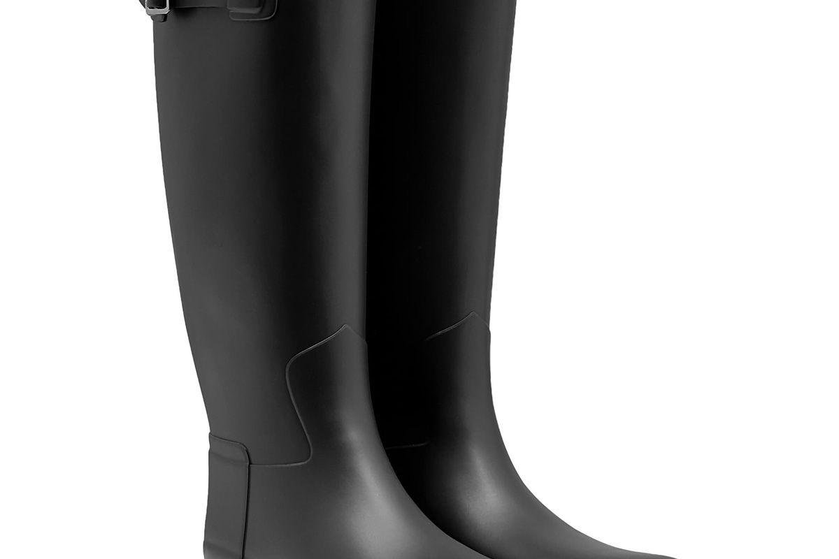 hunter original refined waterproof rain boot