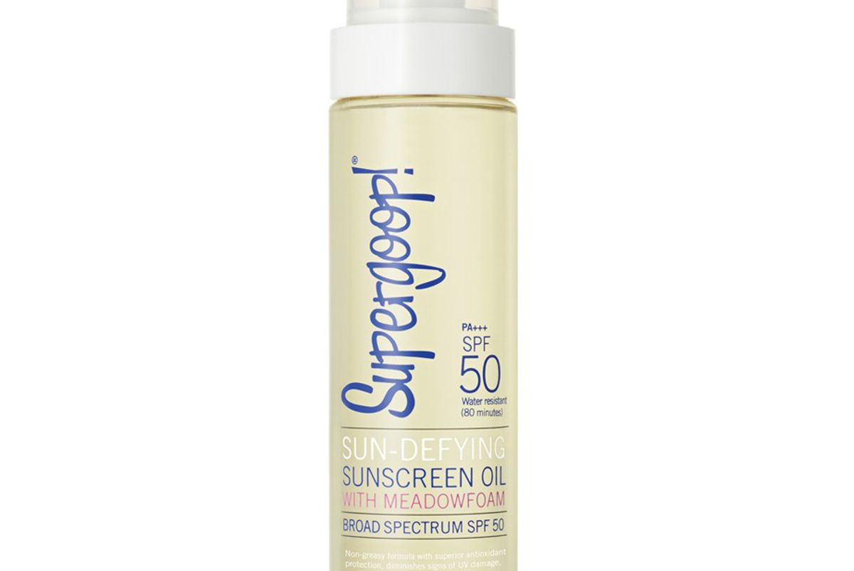 Sun-Defying Sunscreen Oil with Meadowfoam SPF 50