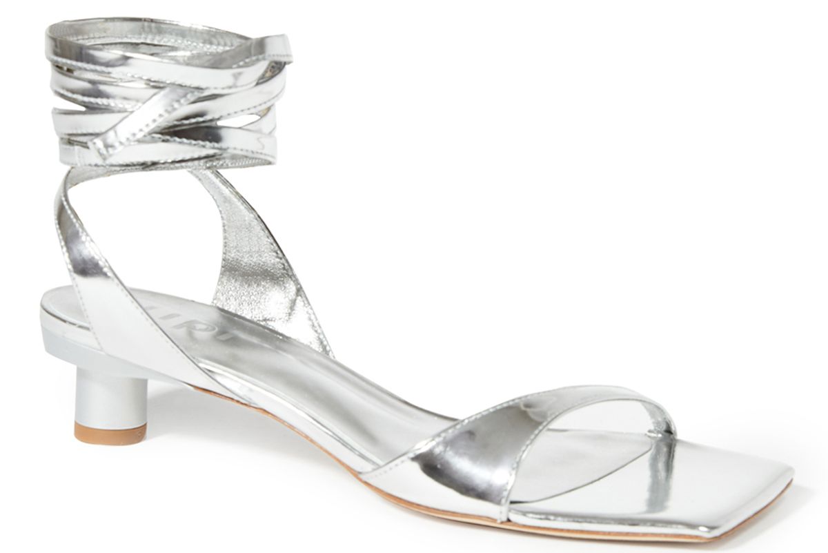 ibi jiro sandal silver metallic