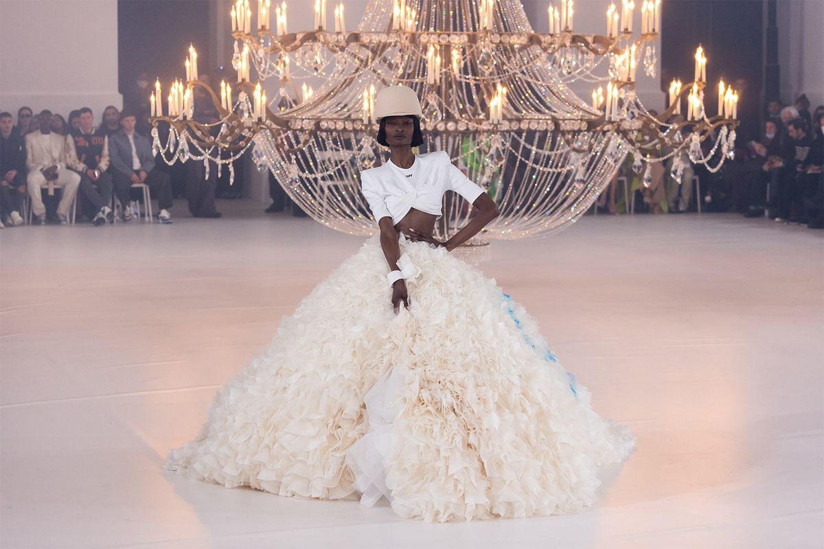 iconic runway moments Off-White Fall/Winter 2022-2023