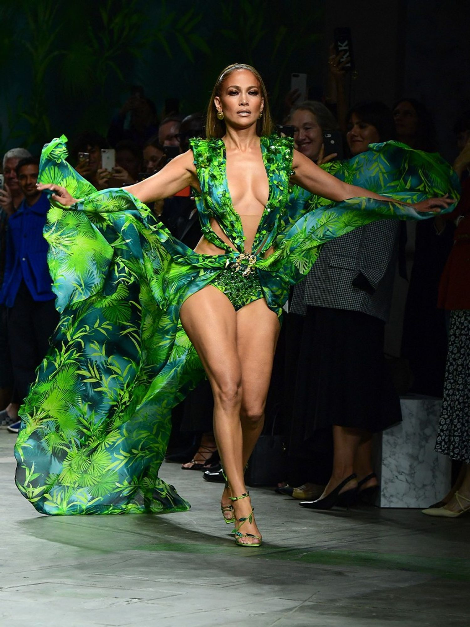 iconic runway moments Versace Spring/Summer 2020