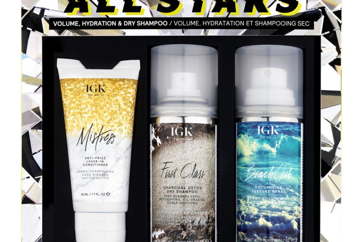 igk all stars volume hydration and dry shampoo kit