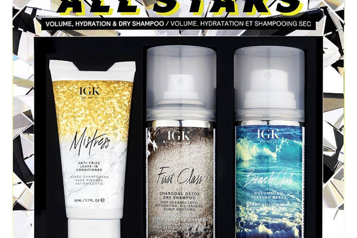 igk all stars volume hydration dry shampoo kit