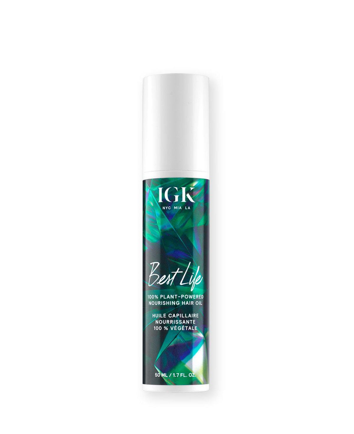 igk best life 100 percent plant powered nourishing hair oil