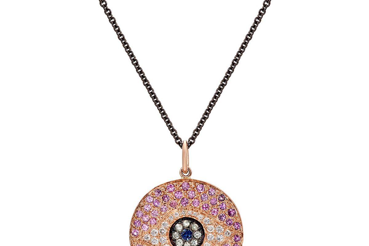 ileana makri dawn eye pendant necklace